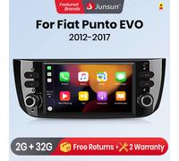 Per Fiat Linea/Punto evo 12-2015 7"Android 13 Autoradio Carplay GPS Navi WIFI BT