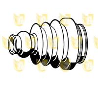 Per Skoda Octavia I (1996>)1.6i Coppia Cuffia Giunto L/Cambio Sx 21x68 H113