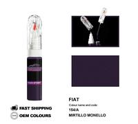 PER FIAT MIRTILLO MONELLO 154/A Kit Ritocco Penna Pennello Fissaggio Graffio ...