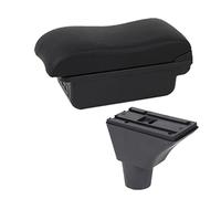 per Fiat Panda 2 Bracciolo Centrale per Auto Scatola Portaoggetti Interna con Ricarica USB Accessori per Auto Retrofit