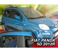 Per FIAT PANDA 2012 -> Deflettori aria 5 porte set 4 pezzi HEKO 15168