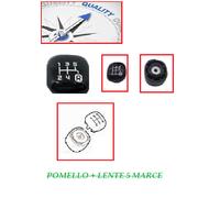 PER FIAT PANDA 2012 POMELLO CAMBIO COMPLETO 2 PEZZI (SUPERIORE+INFERIORE)