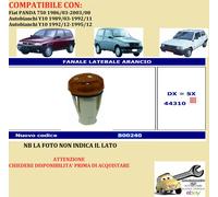 FRECCIA LATERALE ARANCIO - DX - SX FIAT PANDA 1986->2003