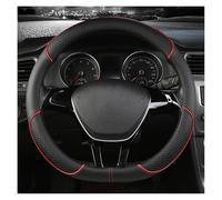 Per Fiat Per Panda Ⅲ 4×4 2011-2016-pr Coprivolante Per Auto Ultrasottile E Traspirante In Pelle E Fibra Di Carbonio Coprivolanti(BlackRed,D)
