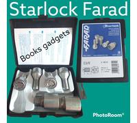 Per Peugeot 107 Kit Bulloni Antifurto Starlock Farad per Cerchi in Acciaio