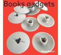 Per Fiat Stilo Kit 50pz Bottone Grigio di Fissaggio per Rivestimenti e Tappeti