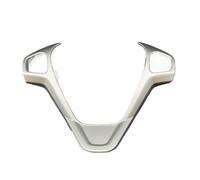 Per Fiesta Per MK7 2009-2017 Per Ecosport 2012-2017 Per Figo 2015 Per B-MAX 2011-2016 Coprivolanti Per Auto Accessori Per Auto Protettore Volante Auto(C Type Silver matte)