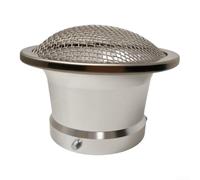 per filtro Carburatore per cross per atv per quad Lega Alluminio (50mm silver)