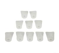 per filtro Cono Silicone + 75 Retini per Spruzzatore per filtro(10MM) | Imbuto silicone riutilizzabile, per facile , filtri standard, flusso ottimale