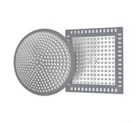 per filtro Scarico Acciaio 15x13cm Anti-Cappelli per doccia | Materiale , non si deforma, per facile , dimensioni 15x13cm, cucina e bagno