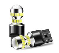 Per Fit Per Civic Per Accord Per Pilot Per HR-V Per CR-V Indicatore Di Direzione W21/5W Lampada LED T20 7443 fanale posteriore per auto(Bianco)