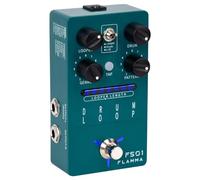 Per FLAMMA FS01 Drum Machine & Phrase Loop Pedal Guitar Pedal Mix Mode 20 Minuti Looper Capacità 121 Ritmi