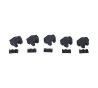 per Flashforge AD5X Set di Protezione: 5 Custodie in Silicone per Blocco Riscaldante & 5 Pulitori Ugello - Resistente all'usura per Stampanti 3D Accessori per Stampe Sicure