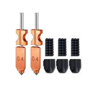 Per Flashforge AD5X Ugello Hotend Integrato da 0,4 mm Aggiornato, 2 Confezioni, Kit Ugelli Hotend A Sgancio Rapido