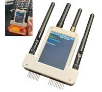 per Flipper Zero Modulo Esterno con Schermo WiFi+433 M+Modulo GPS Antenna Esterna Modulo Dispositivo per Flipper Zero, Scheda di Espansione 4 in 1 con Scree-n da 2,8" per Analisi Segnale/Dati