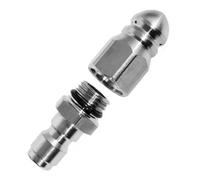 per Fognature Idropulitore - Connessione Rapida 6mm Per Pulizia Fognature | Accessorio Pulizia in Acciaio | Per Reti Idrauliche Bagno E Sistemi