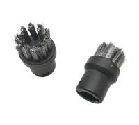 Per for karcher Set di 8 Spazzole Rotonde Omologate con Nylon e Materiale Filo