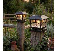 per for lampada per for solare da per for giardino con Lampadina a Filamento per