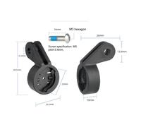Per for magicshine RN120 Supporto Fanale Posteriore Compatibile per Sella Bici