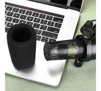 Per for SHURE SM7B SM7dB Parabrezza in Schiuma per Riduzione del Rumore del per