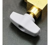 Per for vaillant - Manopola grigia compatibile per valvola aspirazione acqua su