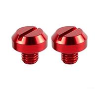 per forcella per moto per m10 Lega Alluminio CNC Antiruggine(opposite M8 Red)