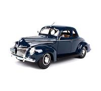 Per Ford 1939 1 18 Modello Auto Lega Simulazione Decorazione Collezione Regalo Giocattolo Die Casting Modello Giocattolo(Blu)