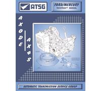 Per Ford Axode AX4S Trasmissione ATSG Ricostruzione Istruzione Servizio Tech