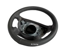 Per Ford Banjo 100% Vera Grigio Scuro Italiano Volante IN Pelle Cover 1928-1948