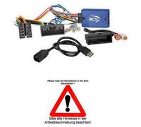 Per Ford Transit Custom 2 Fac. Fad Auto Adattatore Radio Volante Cavo Iso