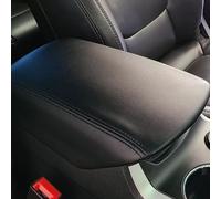 Per Ford Explorer 2011-2018 Coperchio Console In Pelle Nera Copertura Bracciolo