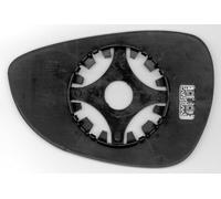 Per FORD B-MAX VETRO+PIASTRA DX CURVO CROMATO PER SPECCHIO RETROVISORE