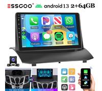 Per Ford Fiesta 2009-2013 Autoradio Android 13 CarPlay Navi GPS WIFI FM RDS BT