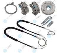 Per Ford Focus 1998-2004 Elettrico Finestra Regolatore Riparazione Kit Anteriore