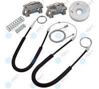 Per Ford Focus 1998-2005 Elettr. Set Riparazione Alzacristalli Cavo Frontale SX