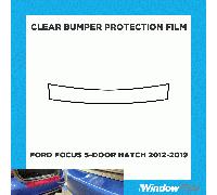 Per Ford Focus 5-door 12-19 Paraurti Posteriore Trasparente Zero Protezione Film