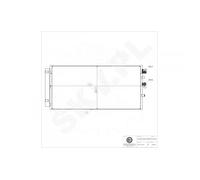 Per Ford Focus IV JX6119710AA JX6119710AB JX6119710AC Condensatore Di Clima