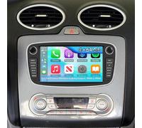 Per Ford Focus Mondeo C-MAX Autoradio Android 14 CarPlay GPS Navi DVD DSP 4+64GB
