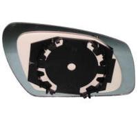 Per FORD FUSION 08.2005>2008 VETRO + PIASTRA DX CROMATO CURVO PER RETROVISORE
