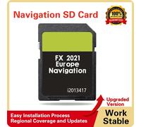 Per Ford Galaxy (10/2007 - 08/2010) Aggiornamento Europa Navigazione dati GPS Accessori auto Sat Nav Scheda SD Mappa