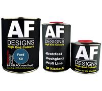 PER Ford K0 Tasman Blue Perl 2,5 L vernice auto set vernice trasparente indur...