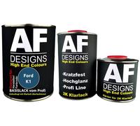 PER Ford K1 Tasman Blue Perl 2,5 L set vernice auto vernice trasparente indur...