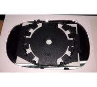 Per FORD KA 10.1996>08.2008 VETRO+PIASTRA SX CROMATO PER SPECCHIO RETROVISORE