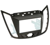 Per Ford C-Max 2 Dxa Doppio Din Placca Autoradio Installazione Telaio Nero Opaco