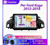 Per Ford Kuga Escape C-max Autoradio Car Play DAB+ Android 13 Auto Navi 4GB+64GB