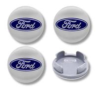 Per Ford Lega Calotta Centrale Ruota Mozzo x4 54mm Argento Blu Ranger Mondeo