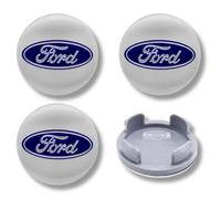Per Ford Lega Calotta Centrale Ruota Mozzo x4 54mm Argento Blu Ranger Mondeo