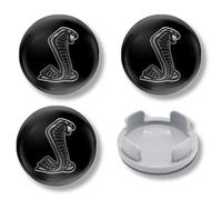 Per Ford Lega Calotta Centrale Ruota Mozzo x4 54mm Nero Serpente Ranger Mondeo