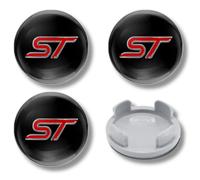 Per Ford Lega Calotta Centrale Ruota Mozzo x4 54mm Rosso S.Ranger Mondeo Kuga