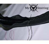 Per Ford Modello T- 1908-1927 Perforata Volante IN Pelle Cover Doppio Punto